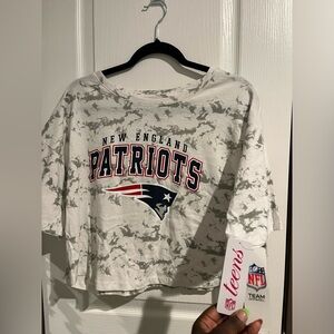 NFL Teens New England Patriots Crop Top